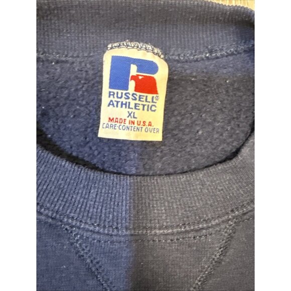 Vintage Mens XL Dallas Cowboys Sweatshirt 1995 NFL Russell Athletics US PROLINE - Picture 8 of 13